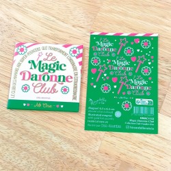 MAGNET - CLUB N° ONE "MAGIC DARONNE" - HIRONDELLES & COMPAGNIE