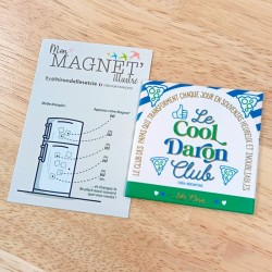 MAGNET - CLUB N° ONE "COOL DARON" - HIRONDELLES ET COMPAGNIE