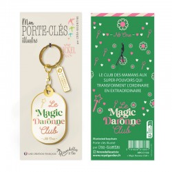 PORTE CLÉS - MAGIC DARONNE - HIRONDELLES ET COMPAGNIE