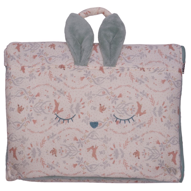 SAC COUCHAGE ENFANT PLIABLE ET NOMADE "JARDIN ENCHANTE" - BB AND CO