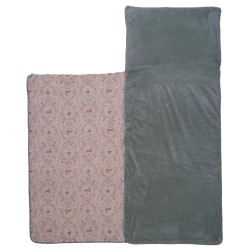 SAC COUCHAGE ENFANT PLIABLE ET NOMADE "JARDIN ENCHANTE" - BB AND CO