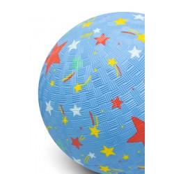 BALLON EN CAOUTCHOUC 13 CM "ETOILES FILANTES" - LITTLE L