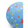 BALLON EN CAOUTCHOUC 13 CM "ETOILES FILANTES" - LITTLE L