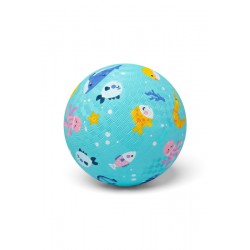 BALLON EN CAOUTCHOUC 18 CM "MER" - LITTLE L