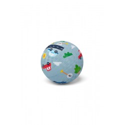 BALLON EN CAOUTCHOUC 13 CM "VOITURES" - LITTLE L