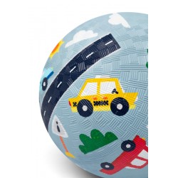 BALLON EN CAOUTCHOUC 18 CM "VOITURES" - LITTLE L