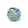 BALLON EN CAOUTCHOUC 18 CM "VOITURES" - LITTLE L