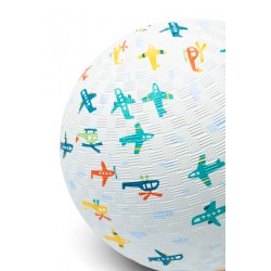 BALLON EN CAOUTCHOUC 13 CM "AVIONS" - LITTLE L