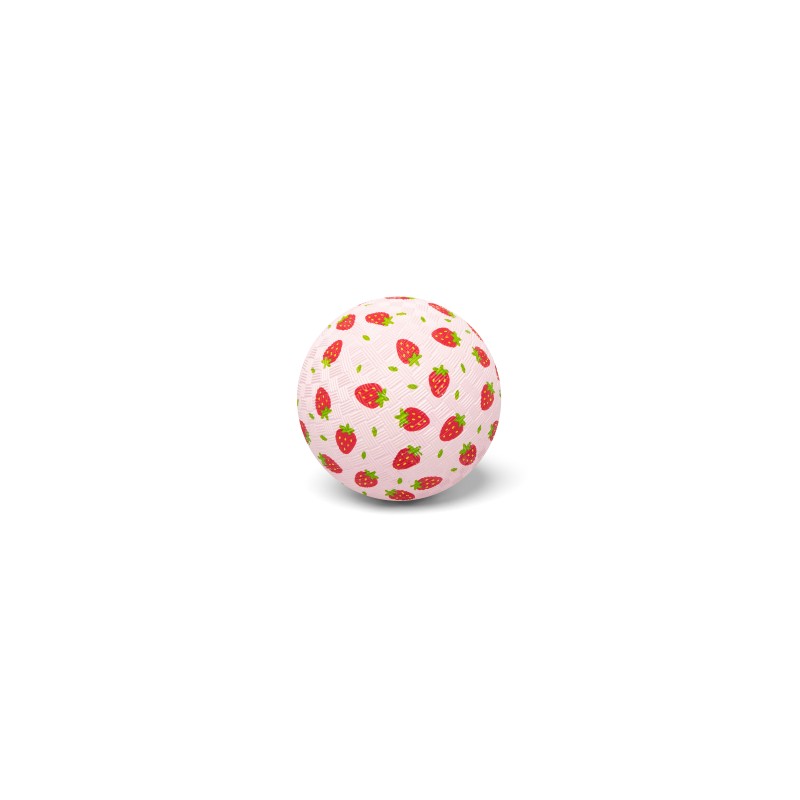 BALLON EN CAOUTCHOUC 13 CM "FRAISES" - LITTLE L