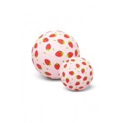 BALLON EN CAOUTCHOUC 18 CM "FRAISES" - LITTLE L