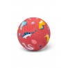 BALLON EN CAOUTCHOUC 18 CM ROSE "DINOSAURES" - LITTLE L