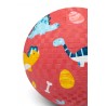 BALLON EN CAOUTCHOUC 18 CM ROSE "DINOSAURES" - LITTLE L