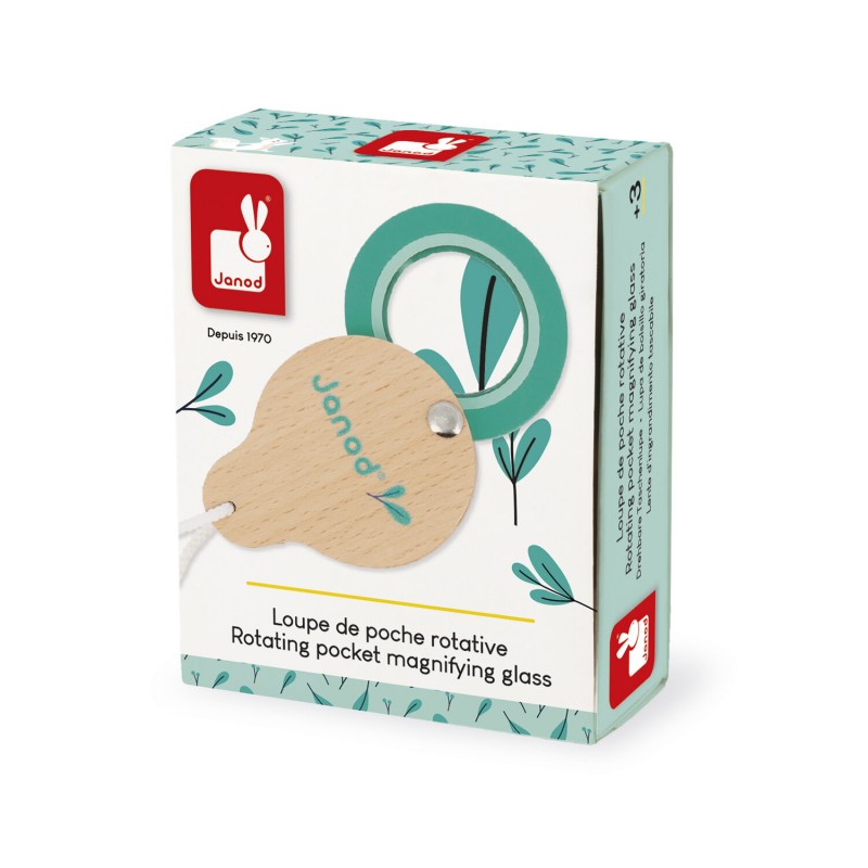 LOUPE DE POCHE ROTATIVE - JANOD