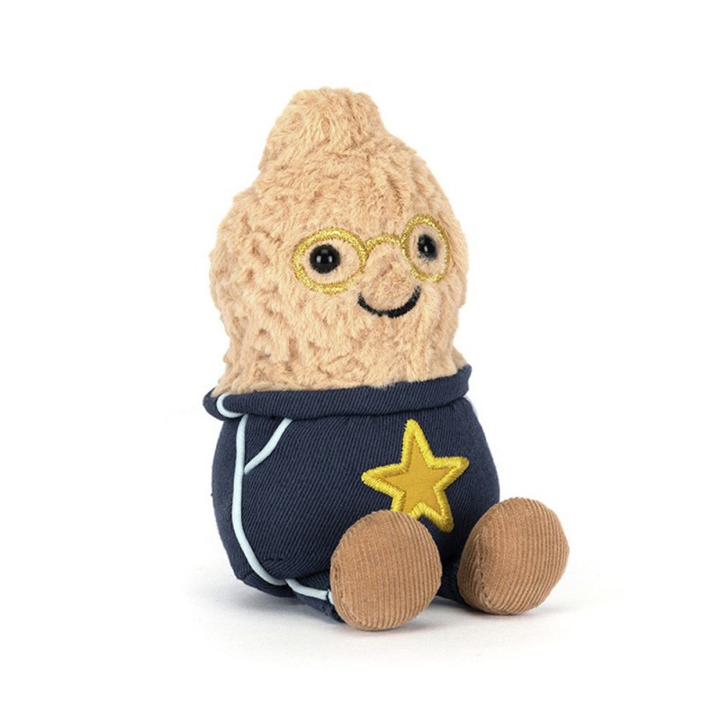 CACAHUETE AMUSEABLES PEANUT STAR STUDENT - JELLYCAT
