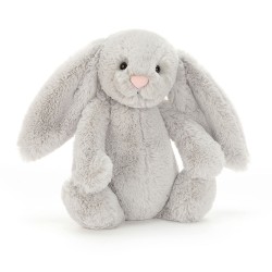BASHFUL BUNNY MEDIUM SILVER - JELLYCAT