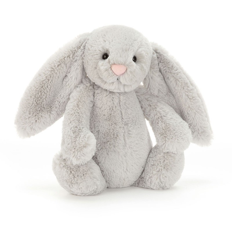 BASHFUL BUNNY MEDIUM SILVER - JELLYCAT