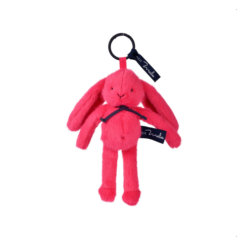 PORTE CLES MELOE LAPIN FUCHSIA PEPS - MAILOU