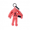 PORTE CLES MELOE LAPIN CORAIL ACIDULE - PETIT MAILOU