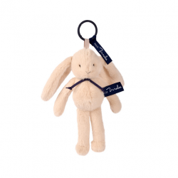 PORTE CLES MELOE LAPIN BEIGE - MAILOU