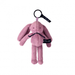 PORTE CLES MELOE LAPIN PARME GUIMAUVE - MAILOU