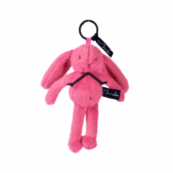 PORTE CLES MELOE LAPIN ROSE...