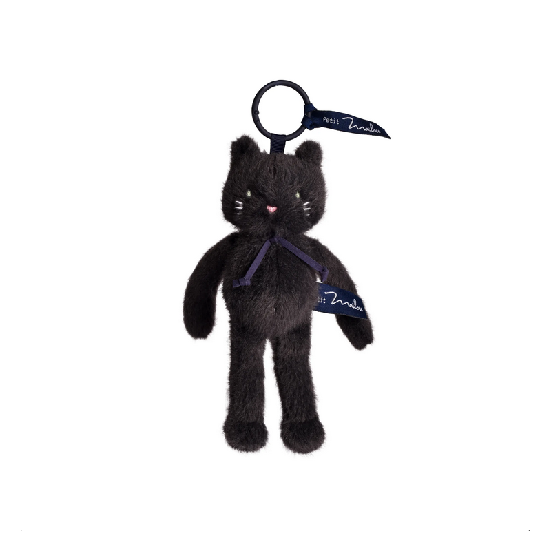 PORTE CLES MELOE CHAT NOIR ANTHRACITE  - MELOE