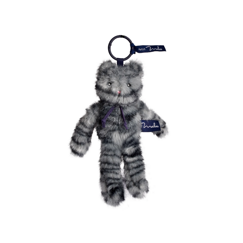PORTE CLES MELOE CHAT GRISOUILLE - MAILOU