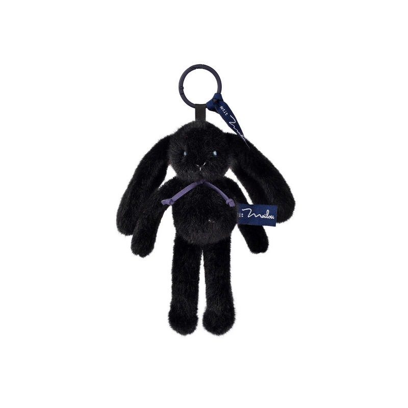 PORTE CLES MELOE LAPIN NOIR - MAILOU