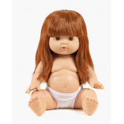 POUPÉE ROUSSE AUX CHEVEUX...