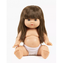 POUPÉE BRUNE AUX CHEVEUX...