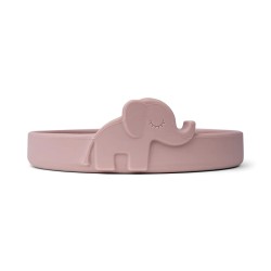 COFFRET VAISELLE SILICONE PEEKABOO ROSE - DONE BY DEER -