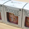 BOUGIE ROSE PARFUMÉE"LE BONHEUR EST PARTOUT" - HIRONDELLES ET COMPAGNIE