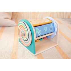 TOURNICOLOR ROULEAU D'ACTIVITES EN BOIS - LILLIPUTIENS