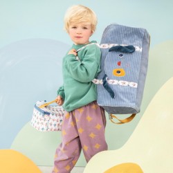 TROUSSE DE TOILETTE BLEUE "JULES LE CHIEN" - LILLIPUTIENS