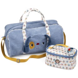 TROUSSE DE TOILETTE BLEUE "JULES LE CHIEN" - LILLIPUTIENS