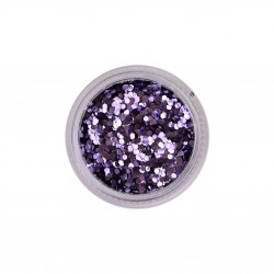 GRANDES PAILLETTES VIOLETTES BIODEGRADABLES - NAILMATIC
