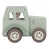 TRACTEUR EN BOIS AVEC SA FIGURINE - LITTLE DUTCH