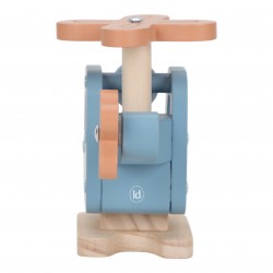 HELICOPTERE EN BOIS AVEC SA FIGURINE - LITTLE DUTCH