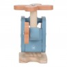 HELICOPTERE EN BOIS AVEC SA FIGURINE - LITTLE DUTCH