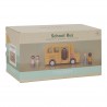 BUS SCOLAIRE EN BOIS AVEC SES FIGURINES - LITTLE DUTCH
