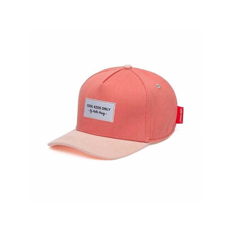CASQUETTE MINI FRAMBOISE 2/5ANS - HELLO HOSSY