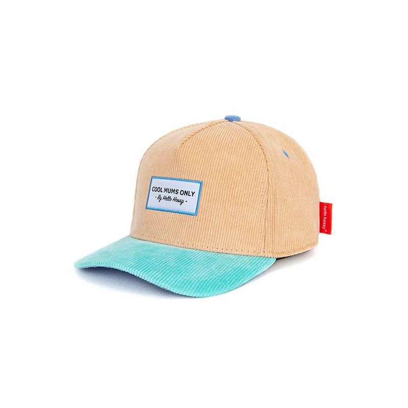 CASQUETTE VELOURS ROSE MUM - HELLO HOSSY