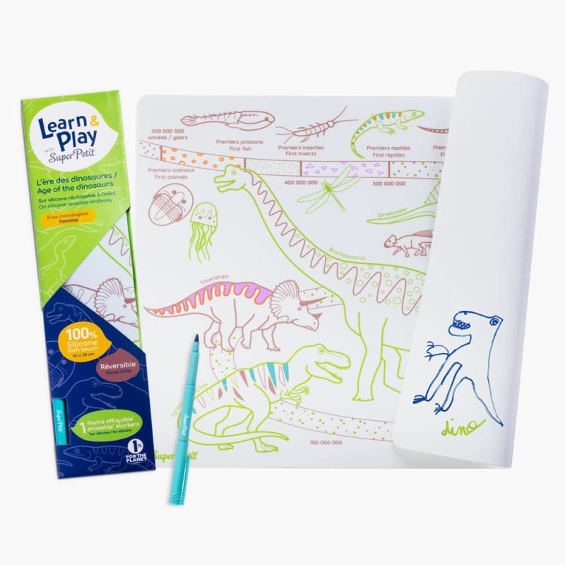 LEARN AND PLAY DINOSAURES - SUPER PETIT