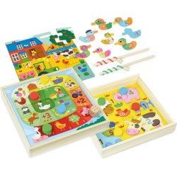 JEUX DES TOUTS-PETITS A LA FERME - VILAC