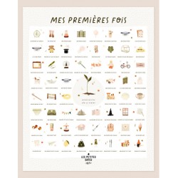 AFFICHE"MES 1ÈRES FOIS"LÉA PIV