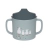TASSE D'APRENTISSAGE MOUTONS BLEUE - LASSIG