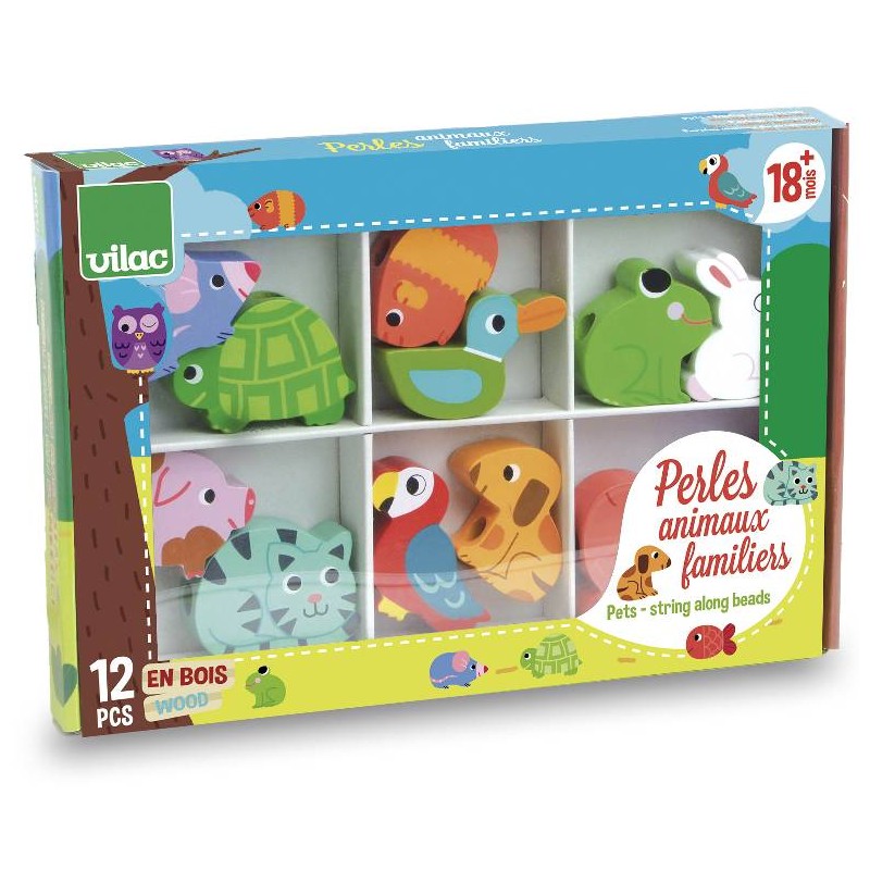 PERLES ANIMAUX FAMILIERS - VILAC