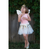 SET JUPE ET AILES SEQUINS DORES 4/6 ANS - GREAT PRETENDERS