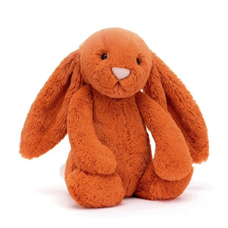 BASHFUL BUNNY TANGERINE MEDIUM - JELLYCAT