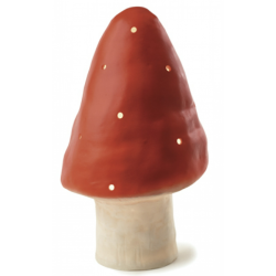 LAMPE CHAMPIGNON ROUGE...